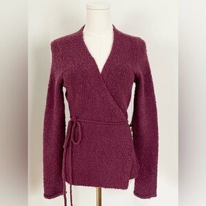 NWOT Moda International Wrap Sweater Size M